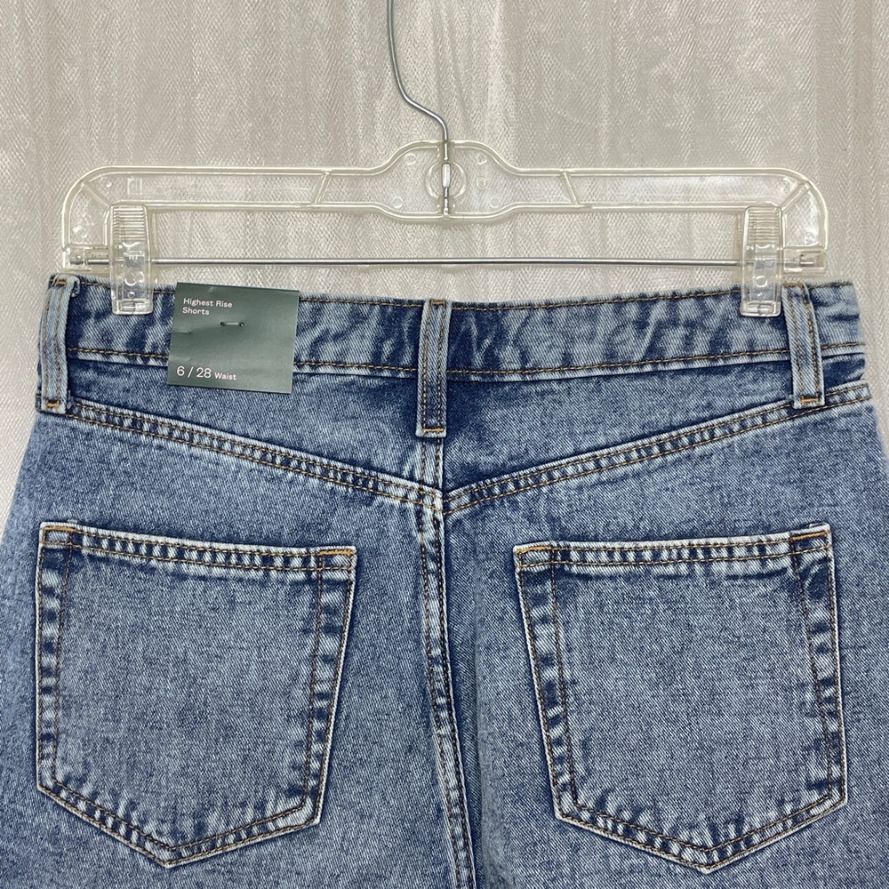NWT   Wild Fable Highest Rise Ripped Shorts - Picture 4 of 4